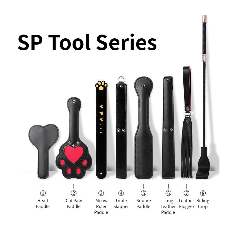 SP Tool Series lineup of eight paddles and whips