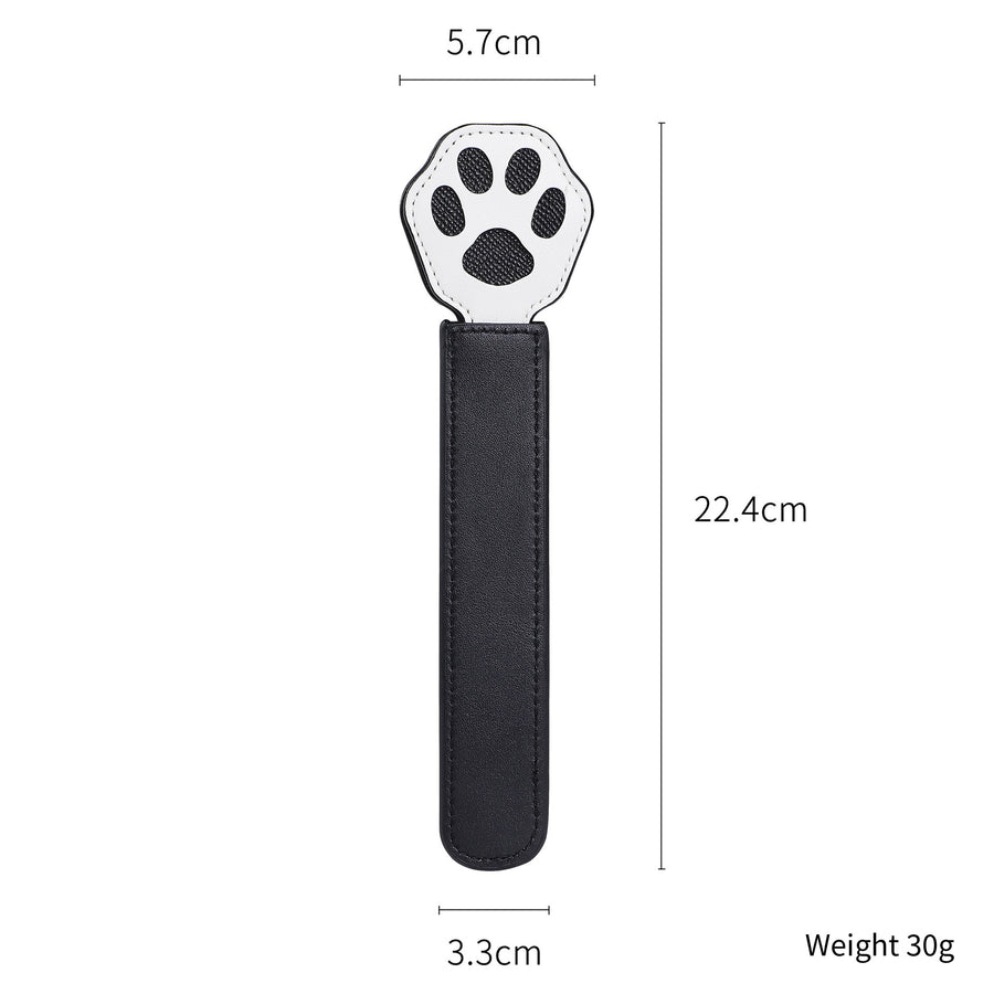 Mini Cat Paw Paddle with white paw print tip